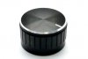 Knob Black 26x17
